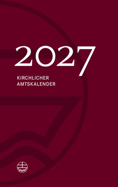 Kirchlicher Amtskalender 2027 - rot