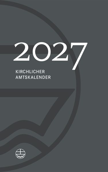 Kirchlicher Amtskalender 2027 - grau
