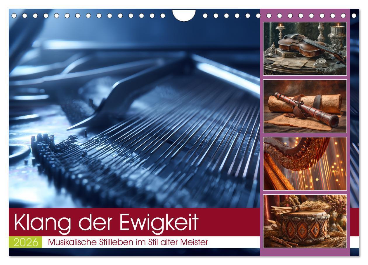 Klang der Ewigkeit (Wandkalender 2026 DIN A4 quer) CALVENDO Monatskalender