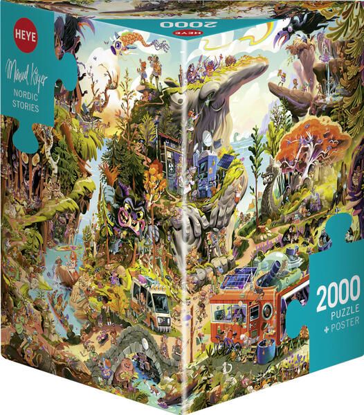 NORDIC STORIES HEYE Puzzle von Hugo Prades