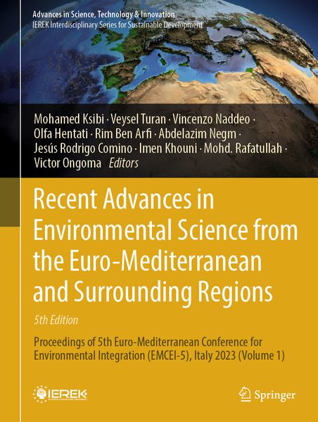 Recent Advances in Environmental Science from the Euro-Mediterranean and Surrounding Regions (5th Edition) m. 2 Buch