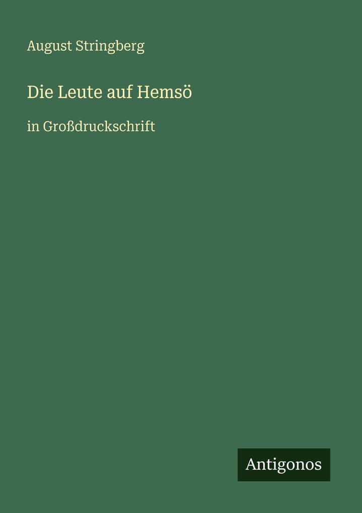 Die Leute auf Hemsö