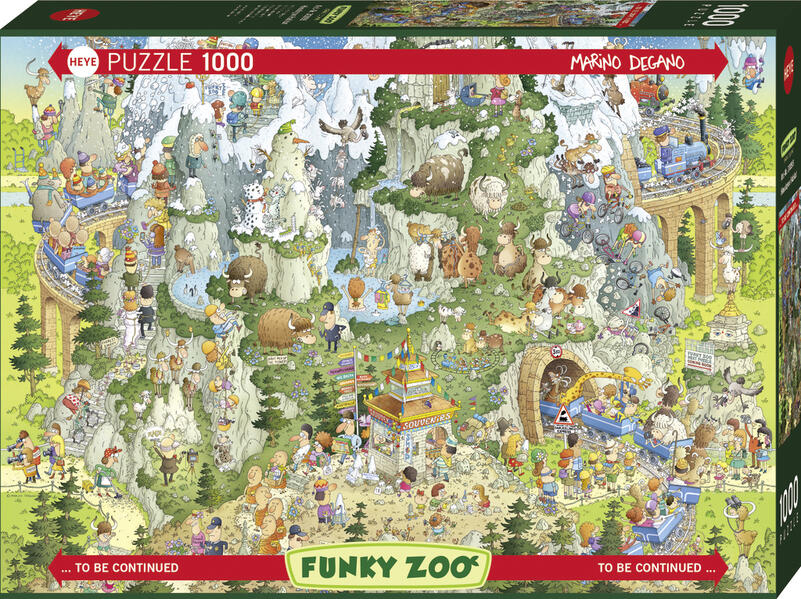 HIMALAYAN HABITAT HEYE Puzzle von Rie Tokimatsu