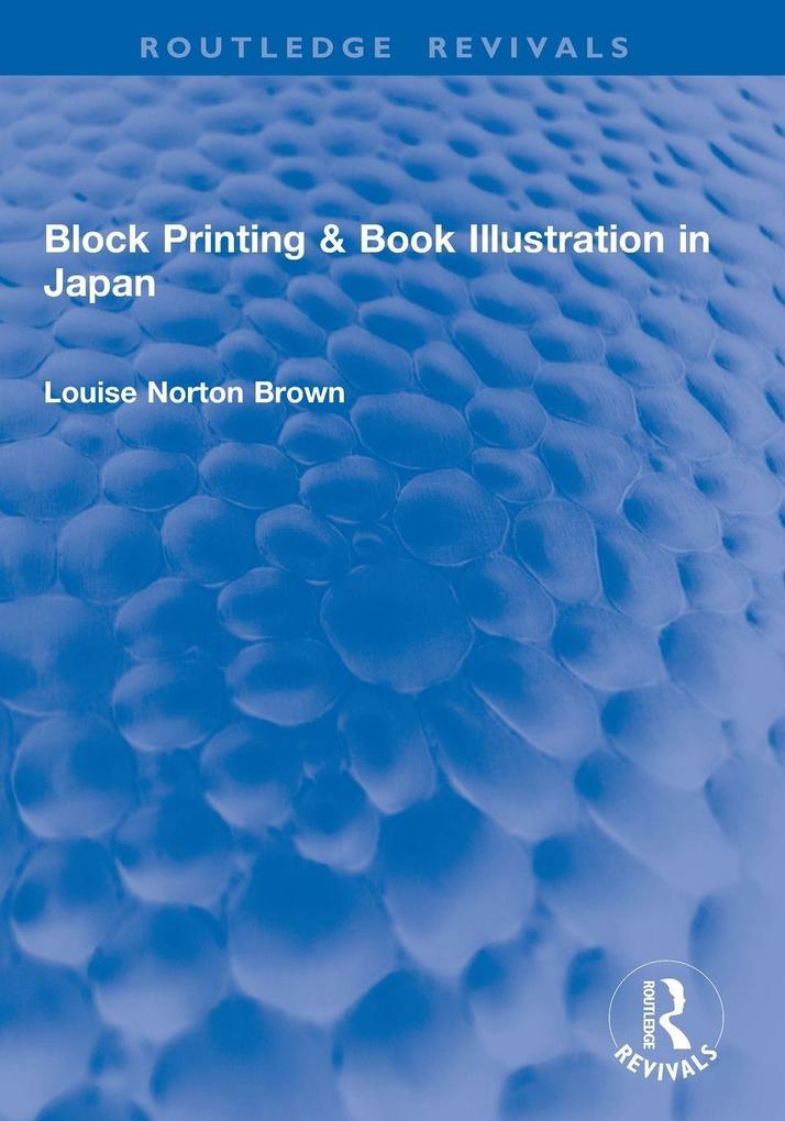 Block Printing & Book Illustration in Japan