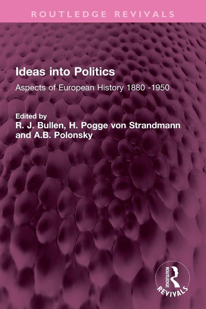 Ideas into Politics