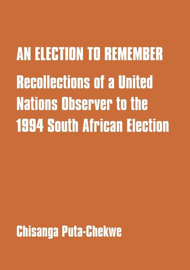 An Election to Remember