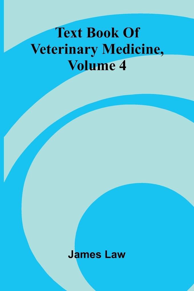 Text Book Of Veterinary Medicine Volume 4