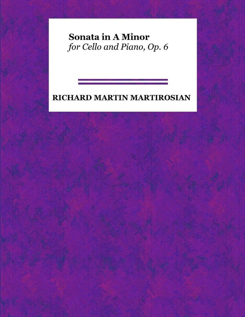 Cello Sonata in A minor