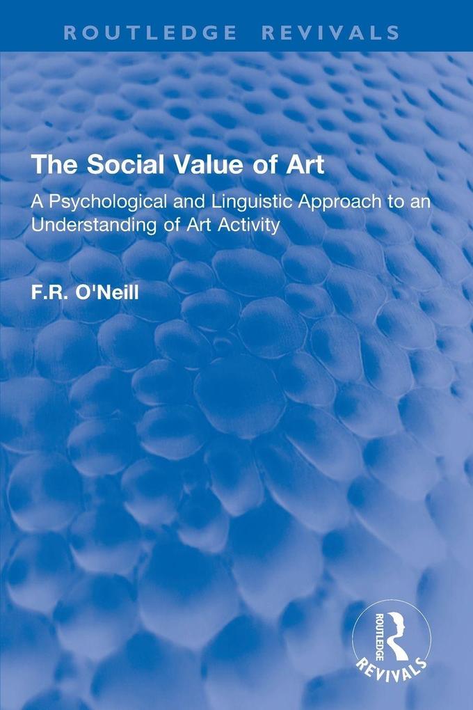 The Social Value of Art