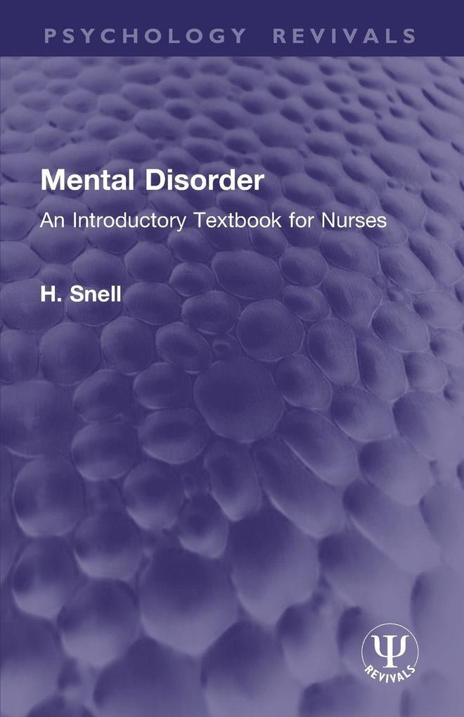 Mental Disorder