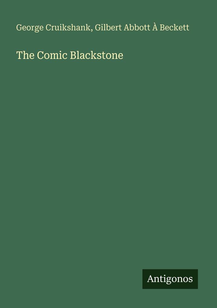 The Comic Blackstone
