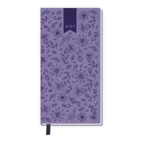 TRÖTSCH - Taschenterminer Soft Touch Blumen 2027