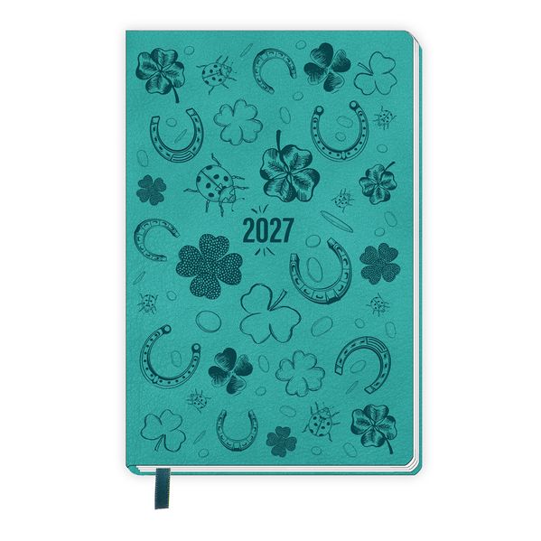 TRÖTSCH - Taschenkalender A7 Soft Touch Glück 2027