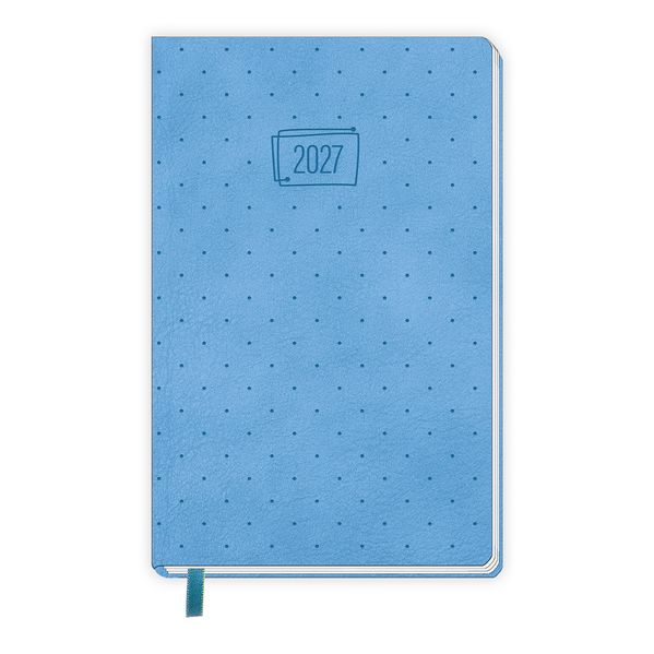 TRÖTSCH - Taschenkalender A6 Soft Touch Punkte 2027