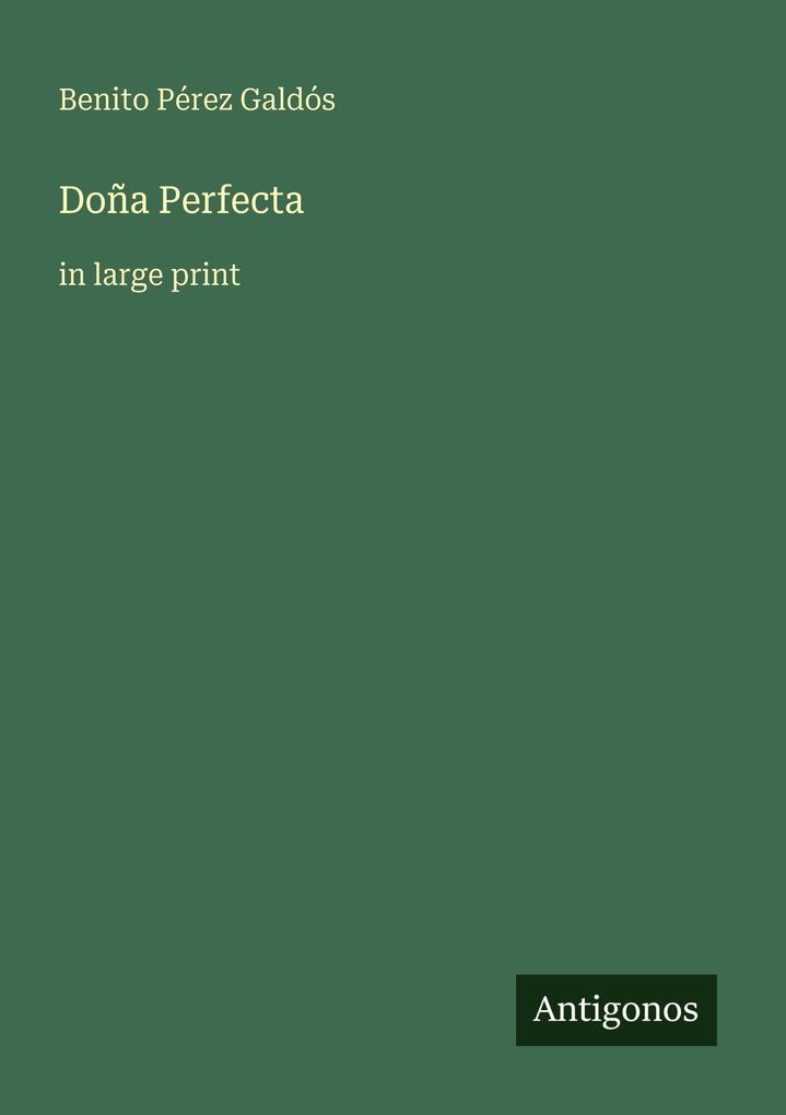Doña Perfecta