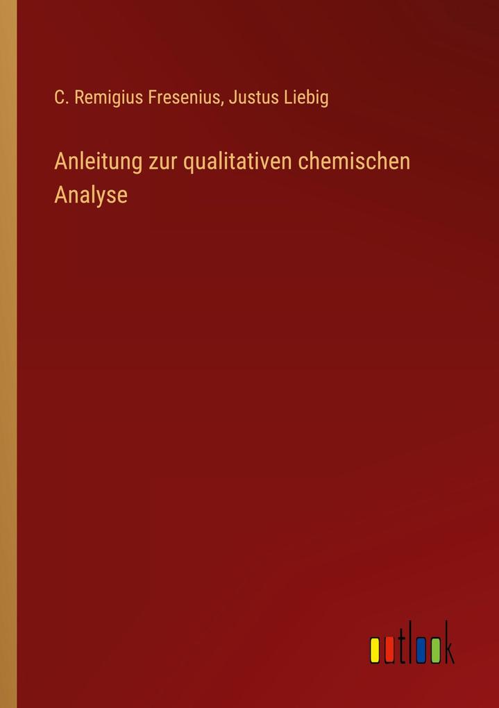 Anleitung zur qualitativen chemischen Analyse
