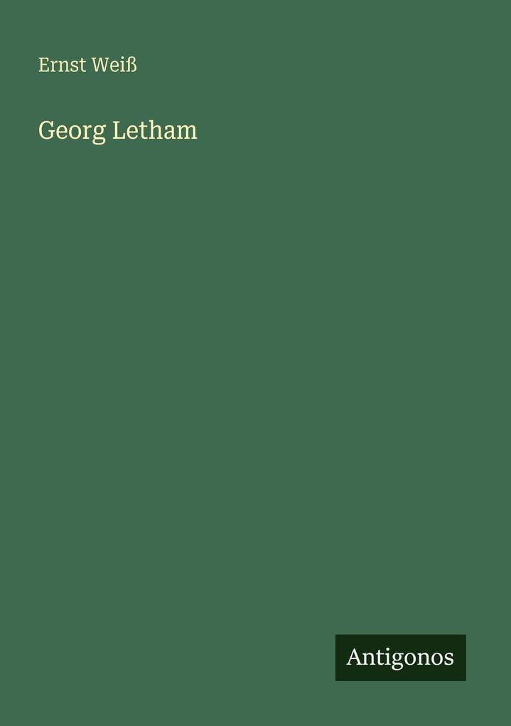 Georg Letham
