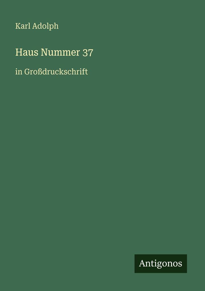 Haus Nummer 37