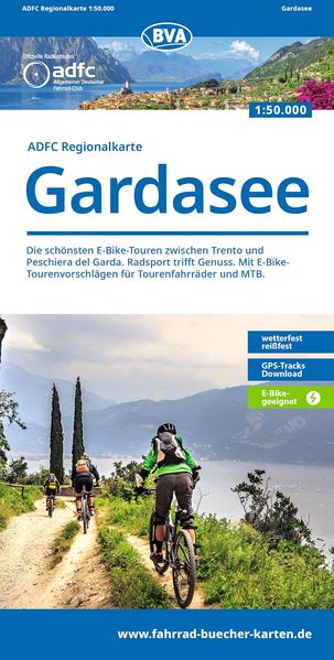 BVA ADFC Regionalkarte Gardasee 1:50.000