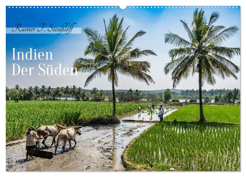 Indien - Der Süden (Wandkalender 2026 DIN A2 quer) CALVENDO Monatskalender