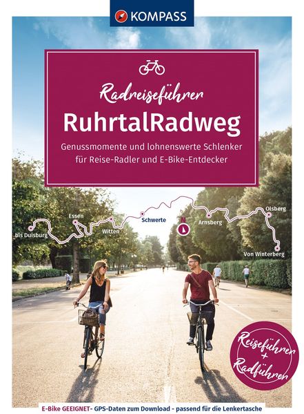 KOMPASS Radreiseführer RuhrtalRadweg
