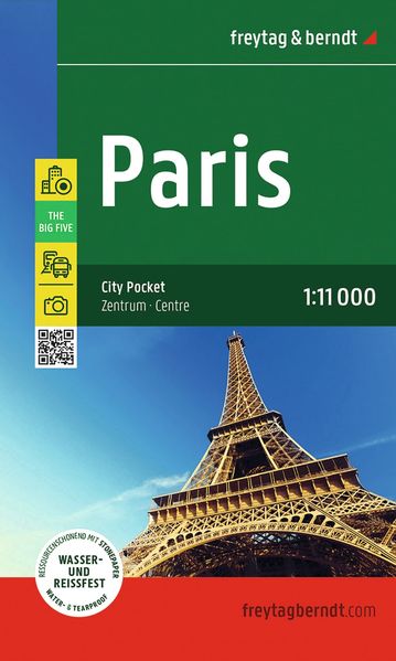 freytag & berndt Innenstadtplan Paris 1:11.000