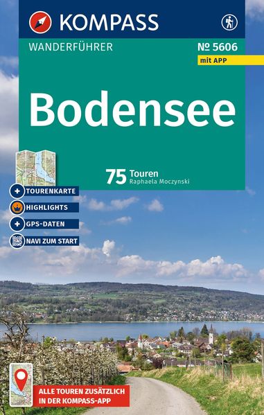 KOMPASS Wanderführer Bodensee 75 Touren mit Extra-Tourenkarte