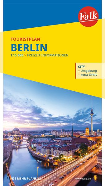 Falk Touristplan Berlin 1:15.000