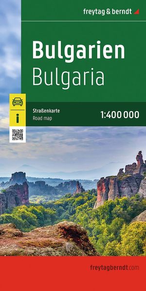 freytag & berndt Straßenkarte Bulgarien 1:400.000