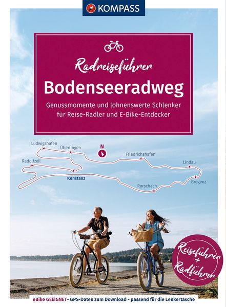 KOMPASS Radreiseführer Bodenseeradweg