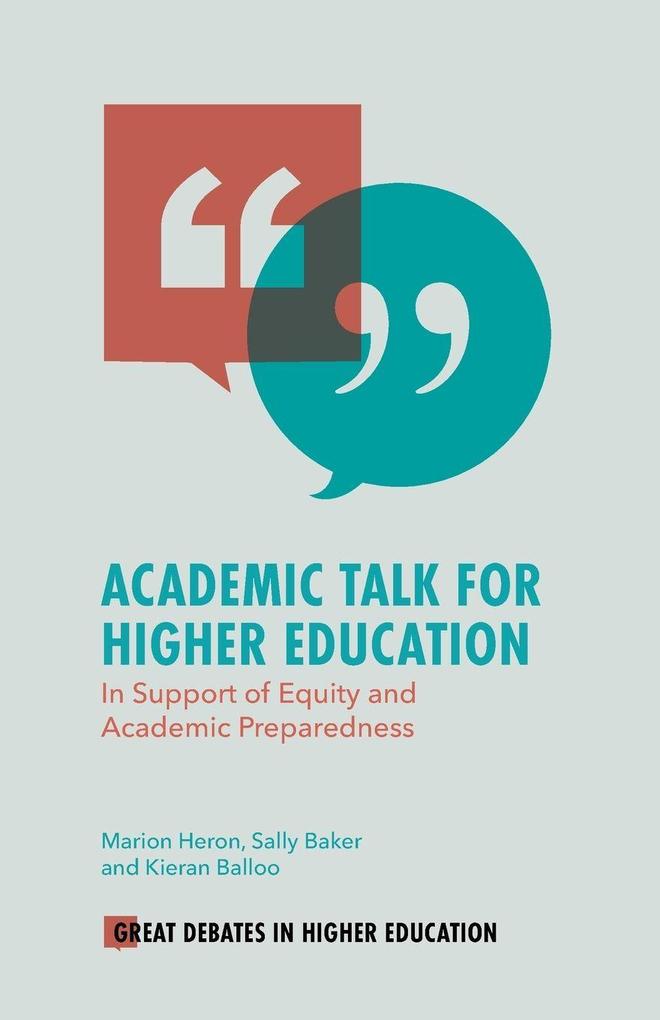 Academic Talk for Higher Education