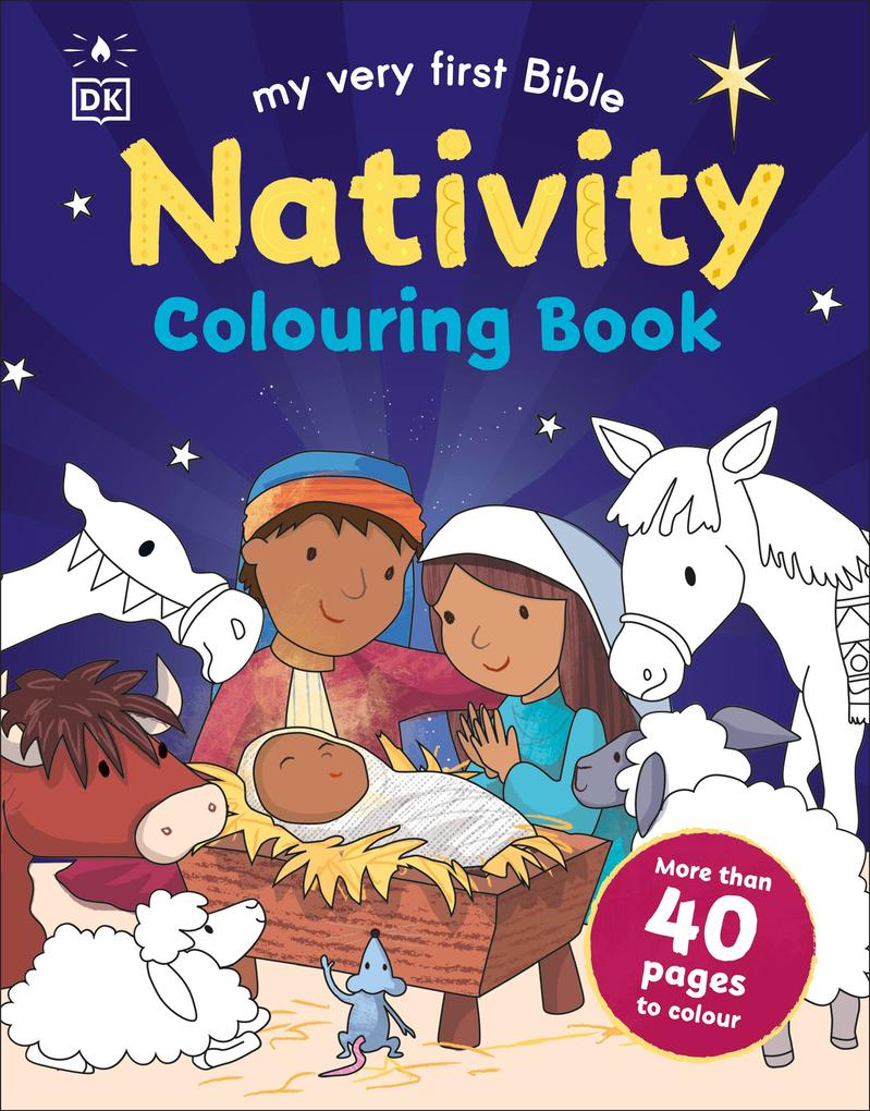 My Very First Bible Nativity Colouring Book