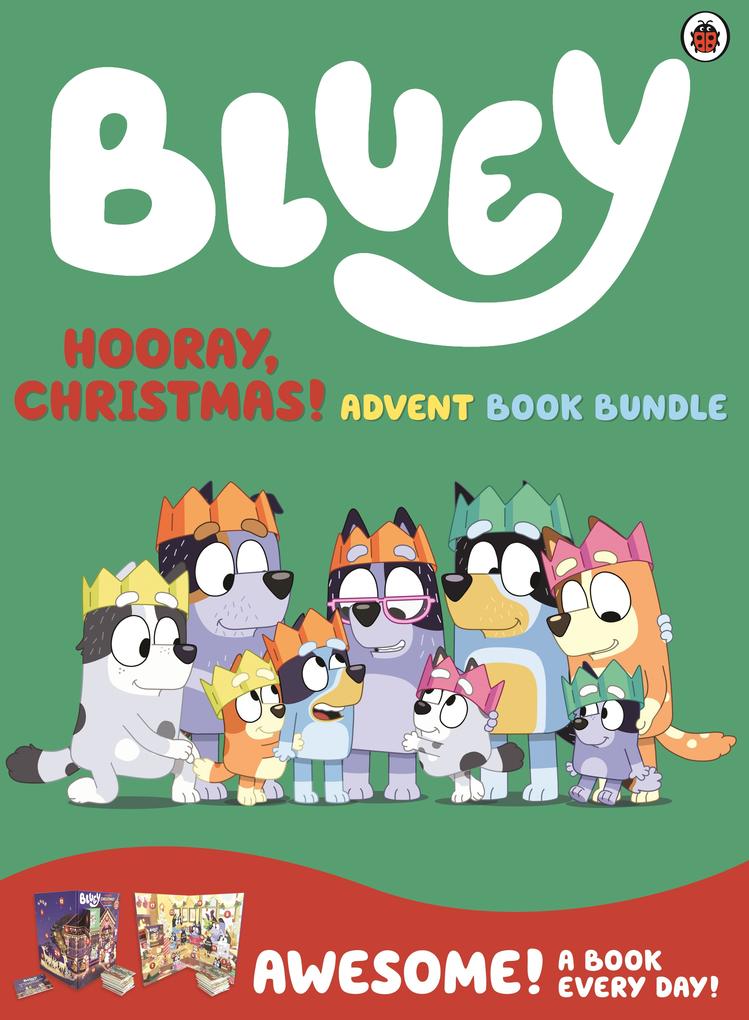 Bluey: Hooray Christmas! Advent Book Bundle