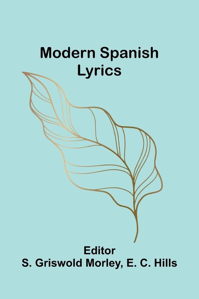 Modern Spanish Lyrics