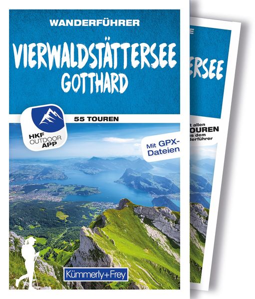 Kümmerly+Frey Wanderführer Vierwaldstättersee Gotthard