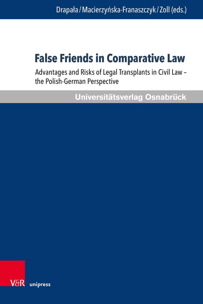 False Friends in Comparative Law