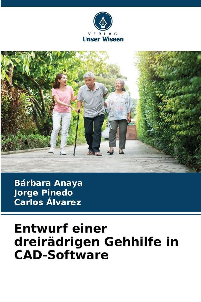 Entwurf einer dreirädrigen Gehhilfe in CAD-Software