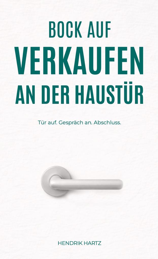 Bock auf Verkaufen an der Haustür
