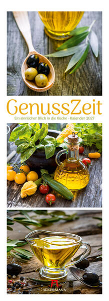 GenussZeit Triplet-Kalender 2027 | Ein sinnlicher Blick in die Küche