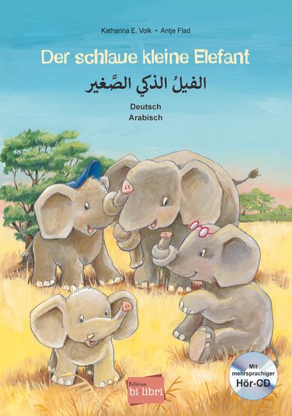 Der schlaue kleine Elefant (Deutsch-Arabisch)