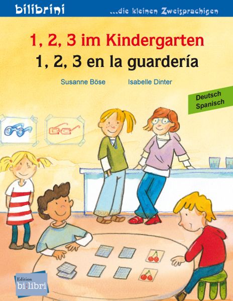1 2 3 im Kindergarten (Deutsch-Spanisch)