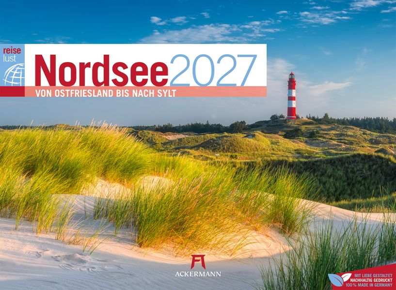 Nordsee ReiseLust Kalender 2027 | von Ostfriesland bis nach Sylt