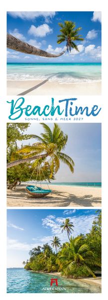 BeachTime Triplet-Kalender 2027 | Sonne Sand & Meer