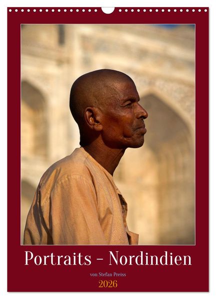 Portraits - Nordindien (Wandkalender 2026 DIN A3 hoch) CALVENDO Monatskalender