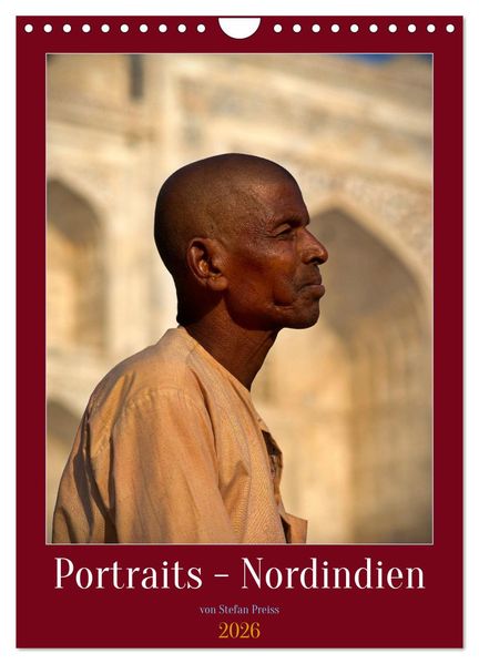 Portraits - Nordindien (Wandkalender 2026 DIN A4 hoch) CALVENDO Monatskalender