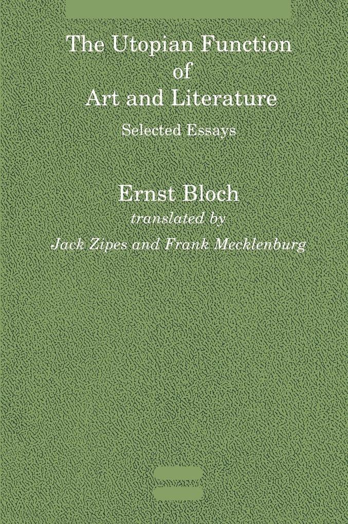 The Utopian Function of Art and Literature