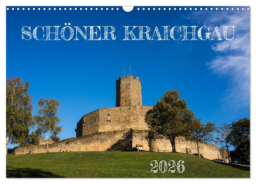 Schöner Kraichgau (Wandkalender 2026 DIN A3 quer) CALVENDO Monatskalender
