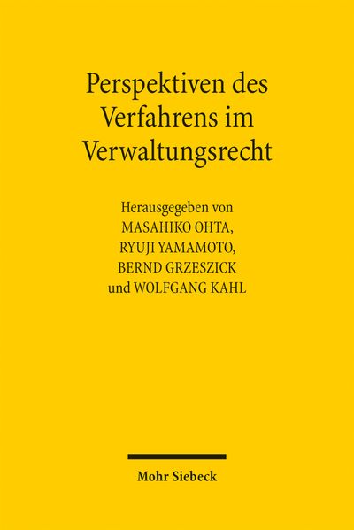Perspektiven des Verfahrens im Verwaltungsrecht