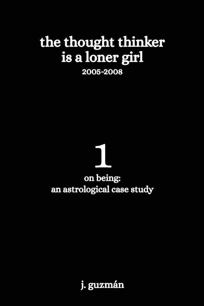 The Thought Thinker is a Loner Girl