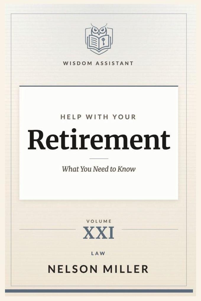 Help with Your Retirement